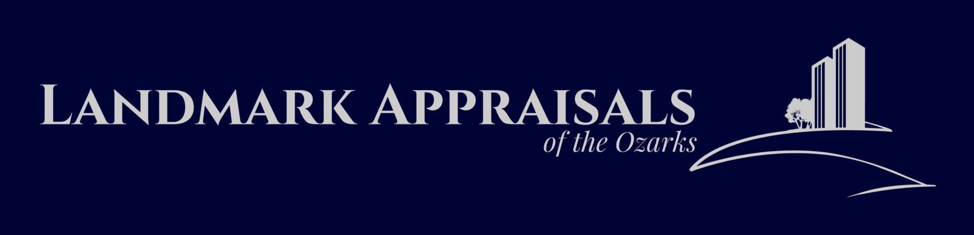 A blue banner with the words appraisal of the month written in white.